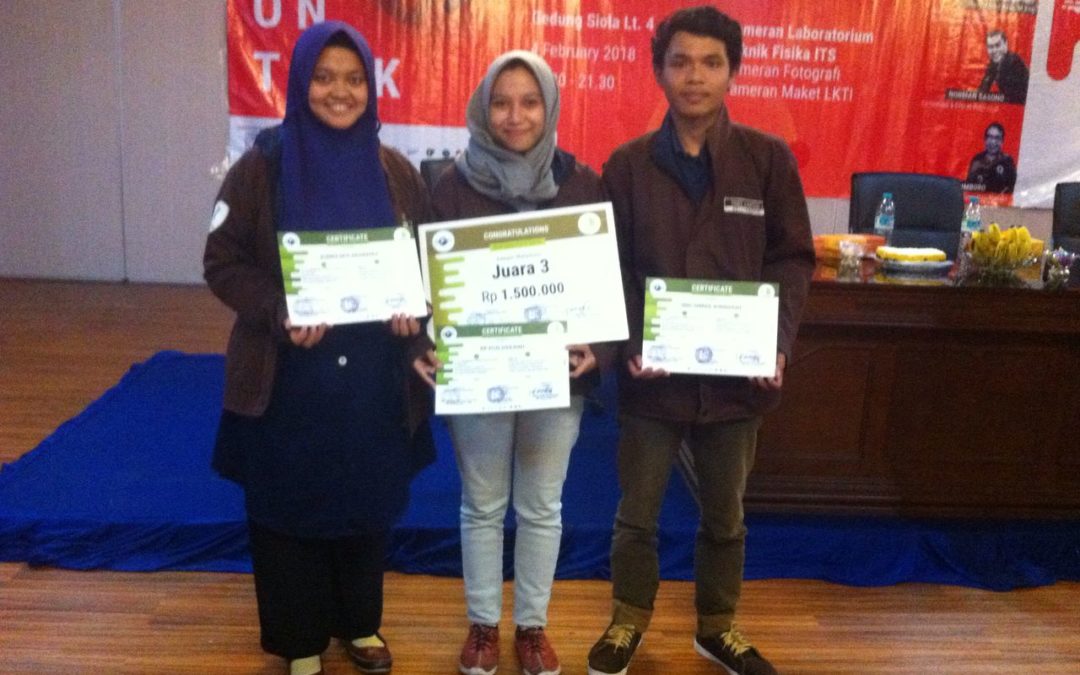 Mahasiswa SPE PENS Raih Juara 3 dalam Smart Inovation of Writing