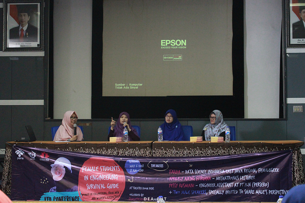 FTP Conference : Parparkan Perspektif  Perempuan dan Laki-laki Mengenai Women in Engineering