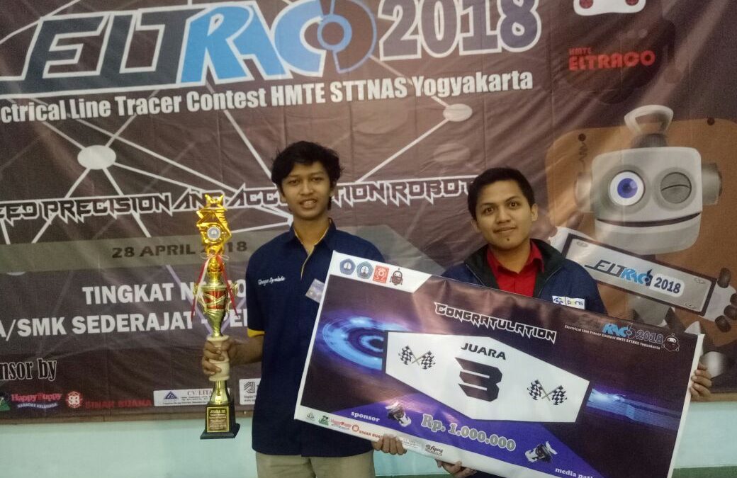 Tim Panzer LitFlow JR Bawa Pulang Juara 3 di Ajang ELTRACO 2018