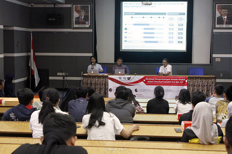 Prodi Teknologi Game Adakan Kuliah Tamu Mengenai Revolusi Industri 4.0 dan IoT