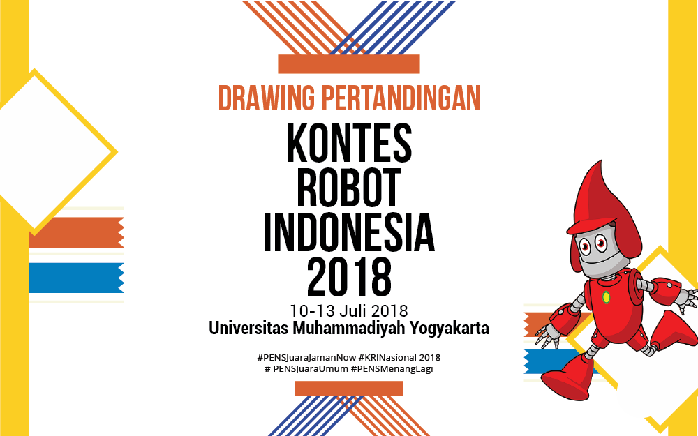 Drawing Nilai Akhir Putaran ke-3 KRPAI Tingkat Nasional 2018