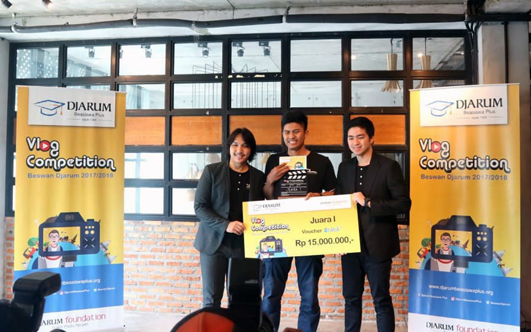 Vlog Competition Beswan Djarum : Mahasiswa PENS Raih Juara Satu