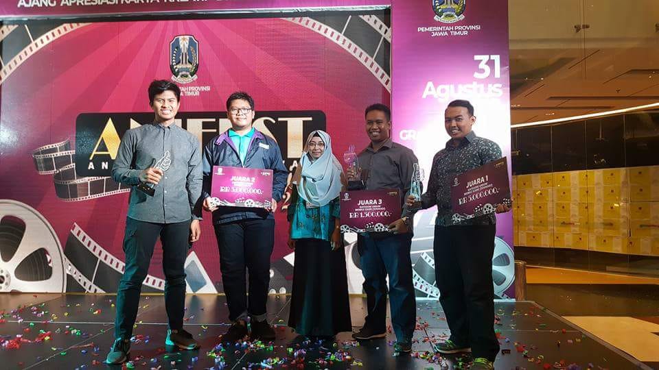 Mahasiswa Game Tech Sabet Tiga Penghargaan di Anifest 2018