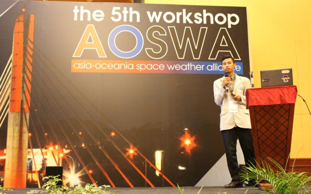 Mahasiswa PENS Berhasil Jadi Pembicara pada Perhelatan AOSWA 2018