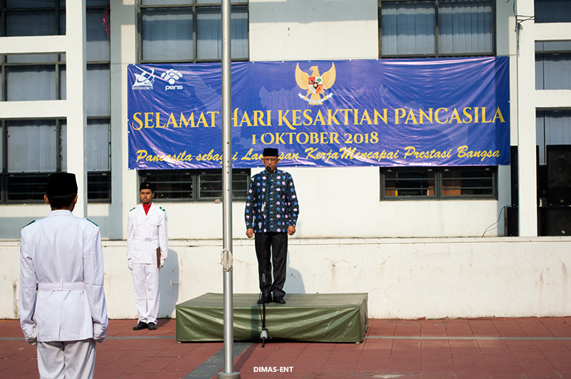 PENS Gelar Upacara dalam Rangka Hari Kesaktian Pancasila 2018