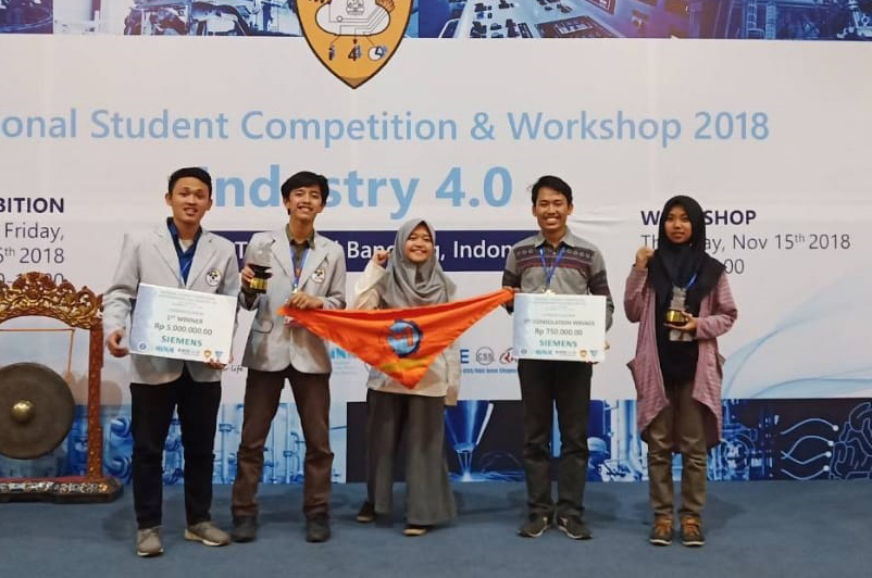 Mahasiswa Teknik Mekatronika PENS Bawa Pulang Gelar Juara dalam National Student Competition 2018