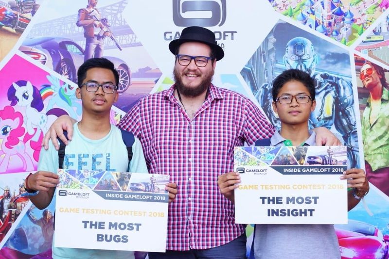 Dua Mahasiswa Baru Prodi Teknologi Game Raih Juara di Game Testing Contest 2018