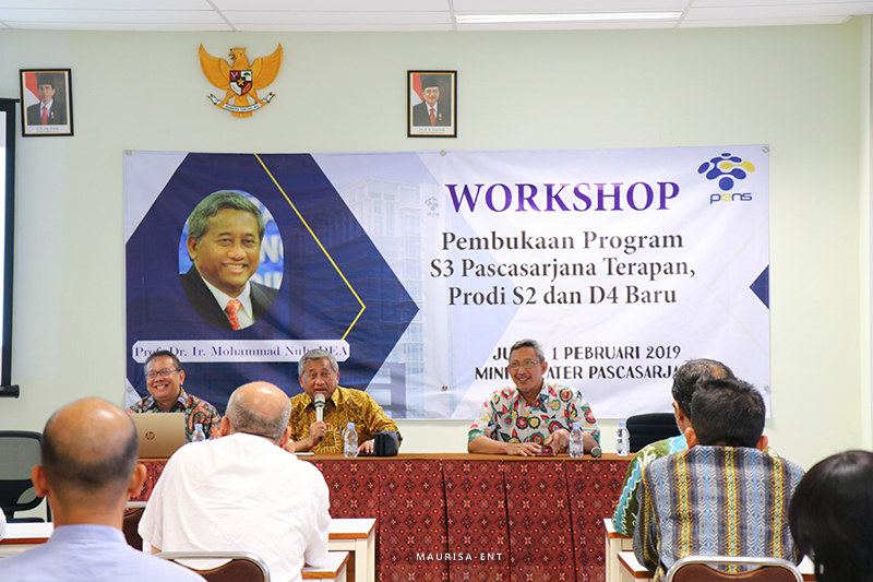 Gelar Workshop Pembukaan Program Studi Baru, PENS Hadirkan M. Nuh