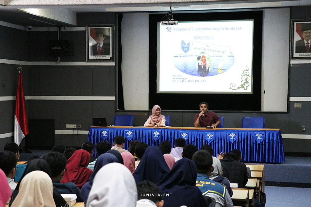 Memotivasi Mahasiswa untuk Membangun Start Up, PENS Gelar Kuliah Tamu