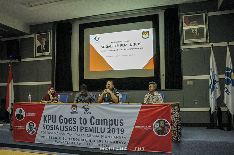 KPU Goes to Campus : Imbau Mahasiswa Gunakan Hak Pilih pada Pemilu 2019