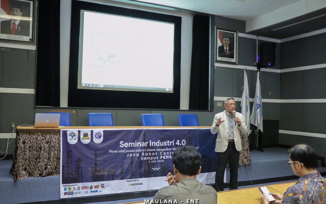 Pelaksanaan JRC 10 Kiat Dekat, Hima Elka PENS Helat Seminar Industri 4.0
