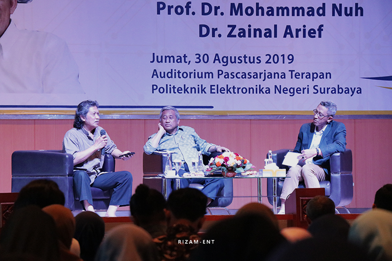 Peringati Dies Natalis ke-31, PENS Gelar Sarasehan Bersama Cak Nun dan Prof. Muhammad Nuh