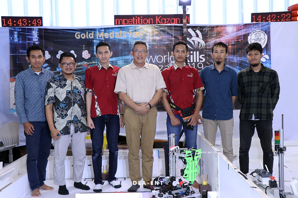 Tim Mobile Robotics PENS Targetkan Raih Gold Medal pada Worldskill Competition 2019