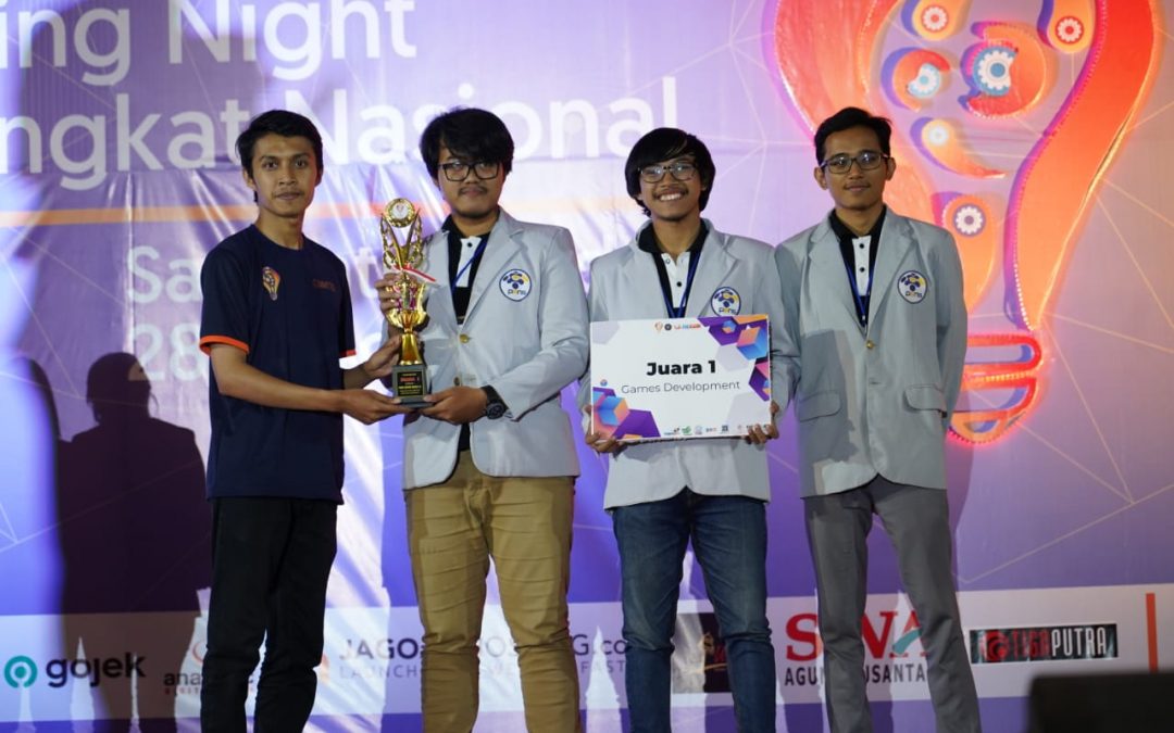 Tiga Mahasiswa PENS Berhasil Raih Juara 1 pada Kategori Game Development pada Hology 2.0