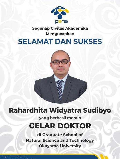 Rahardhita Widyatra Dosen Prodi Teknik Telekomunikasi Raih Gelar Doktor di Okayama University