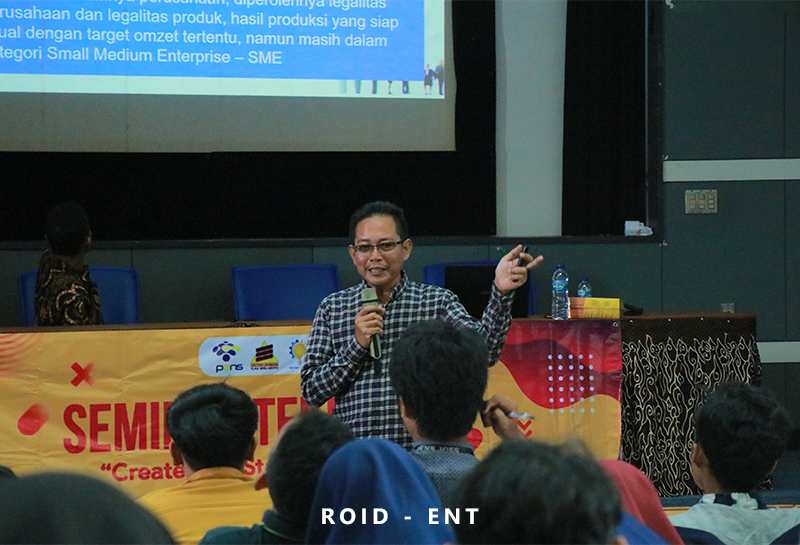 Perkuat Motivasi Wirausaha Mahasiswa melalui Seminar Teknologi Bertajuk Startup 2020