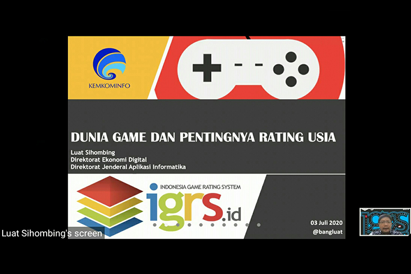 Hadirkan CEO I Do serta Kasubdit Pengembangan Ekosistem Ekonomi Digital KOMINFO, Prodi Teknologi Game Helat G-Talk #5