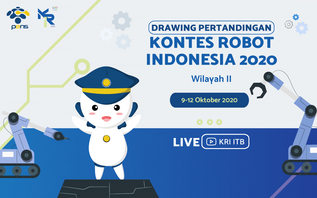 Drawing Urutan Penampilan 8 Besar Kontes Robot Seni Tari Indonesia (KRSTI) 2020 Wilayah II