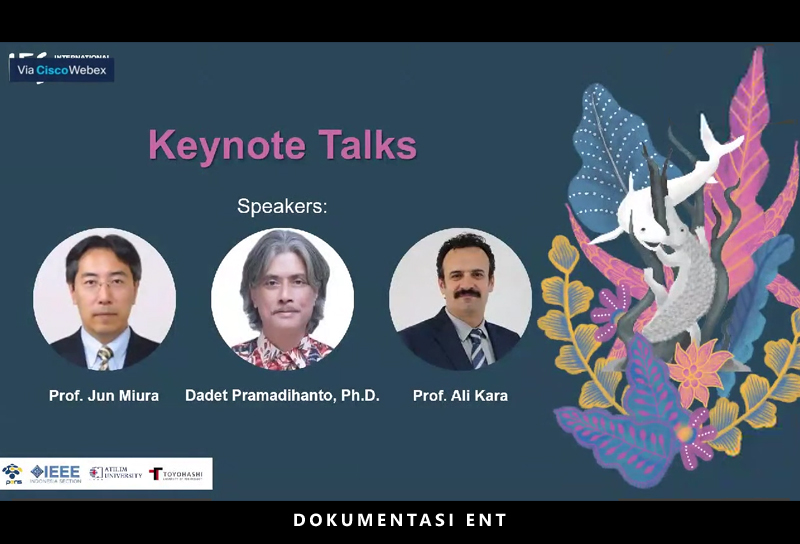 Digelar Secara Daring, IES 2020 Hadirkan 3 Keynote Speakers dari Jepang, Turkey, dan Indonesia