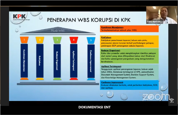 Hadirkan KPK, PENS Bekali Tenaga Pendidik dengan Sistem Pelaporan Pelanggaran