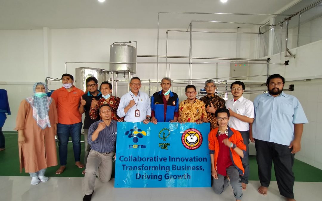 Pengambilan Dokumen Mesin Pasteurisasi Susu Guna Persiapan Launching Produk Inovasi PENS