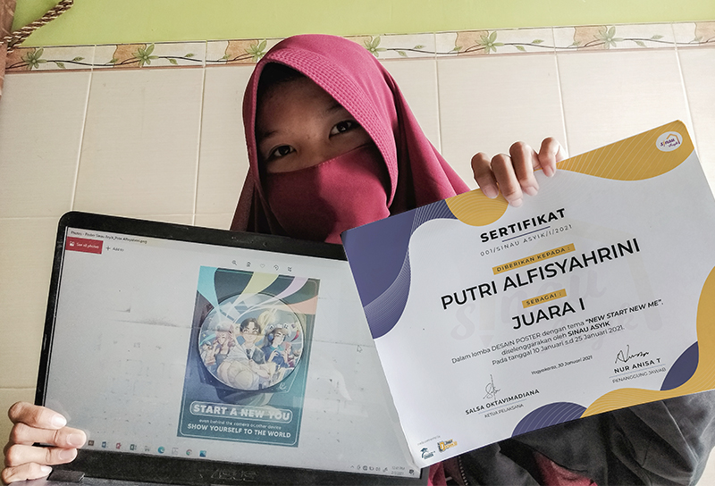 Mahasiswa MMB PENS Sukses Raih Juara 1 pada Ajang Poster Challenge