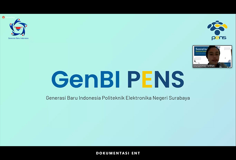 Harapkan Mahasiswa PENS Lolos Beasiswa Bank Indonesia, GenBI Gelar Sosialisasi