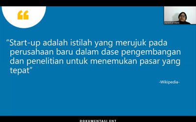 Bangkitkan Semangat Mahasiswa dalam Membangun Startup Melalui Webinar Kewirausahaan