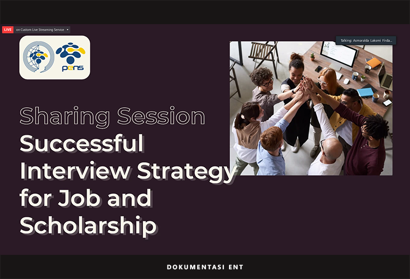 Persiapkan Mahasiswa Dalam Mendapat Beasiswa dan Berkarir, PICO PENS Sukses Helat Sharing Session