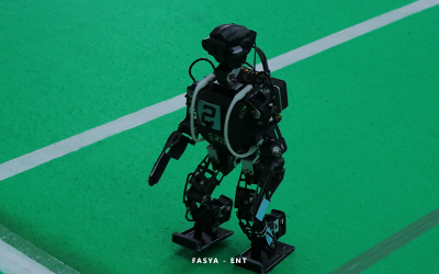 Pertama Kali Memenangkan KRSBI Humanoid Kategori LL, EROS Keluar Menjadi Juara Satu