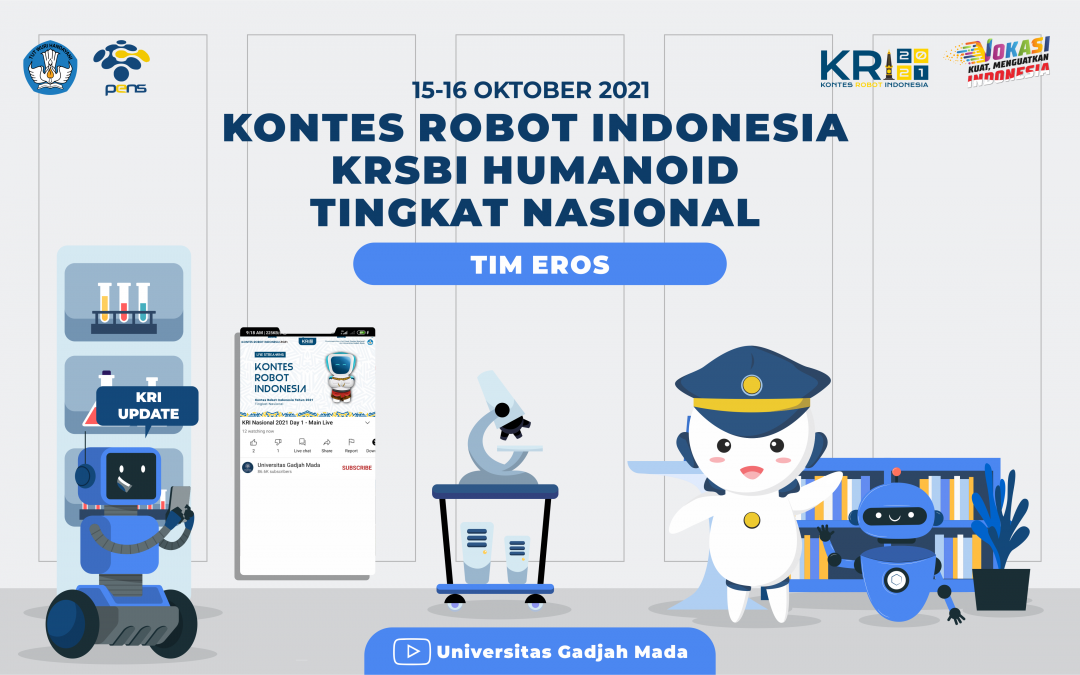 Drawing Urutan Pertandingan Kategori LL, LMB, dan LKR Kontes Robot Sepak Bola Indonesia (KRSBI) Humanoid dalam KRI Nasional 2021