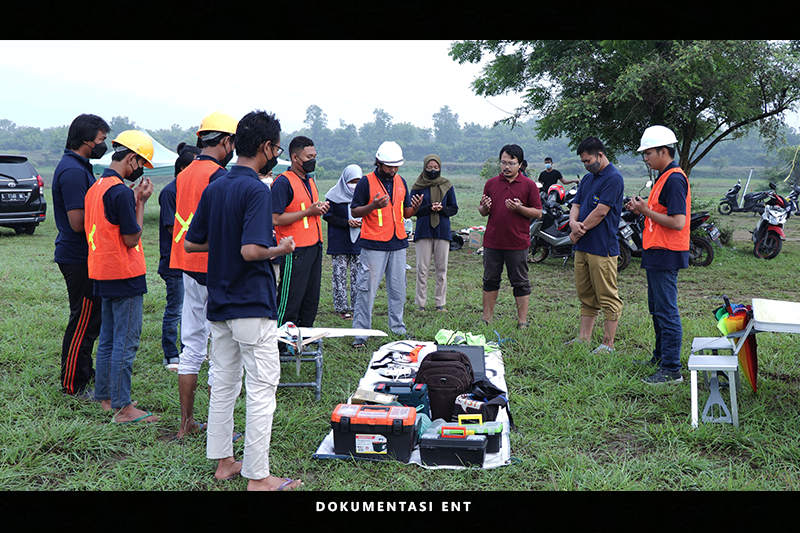 Lakukan Rekaman Penerbangan Hari Kedua, Tim EARO Optimis di Final KRTI 2021