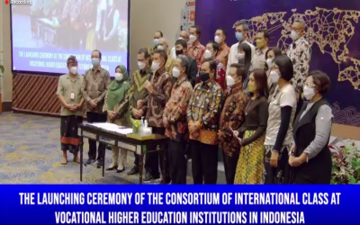 Dukung Pembukaan Kelas Internasional, PENS Tandatangani Nota Kesepakatan Konsorsium Kelas Internasional Perguruan Tinggi Vokasi