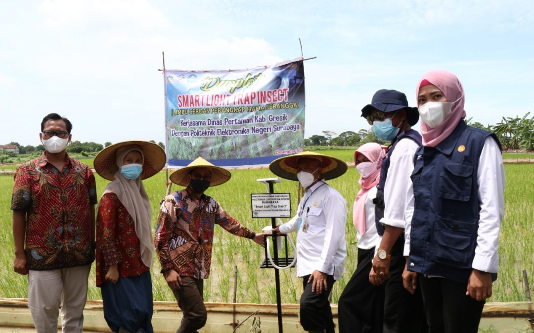 Kolaborasi PENS dan Dispertan Gresik, Hasilkan Teknologi Cerdas untuk Pengendalian Hama Serangga