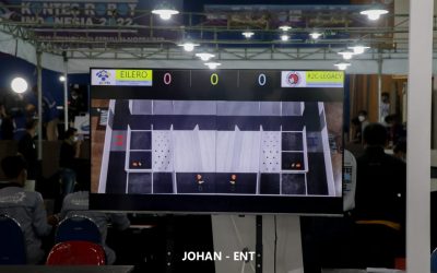 Unggul pada Babak Penyisihan KRI Nasional 2022, Kelima Tim Robot PENS Lolos ke Babak Perempat Final
