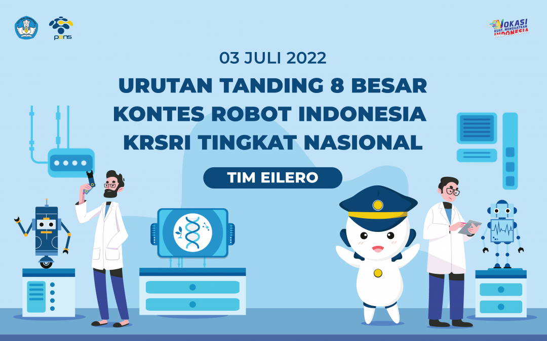 Drawing Urutan Penampilan cabang Kontes Robot SAR Indonesia (KRSRI) babak 8 besar