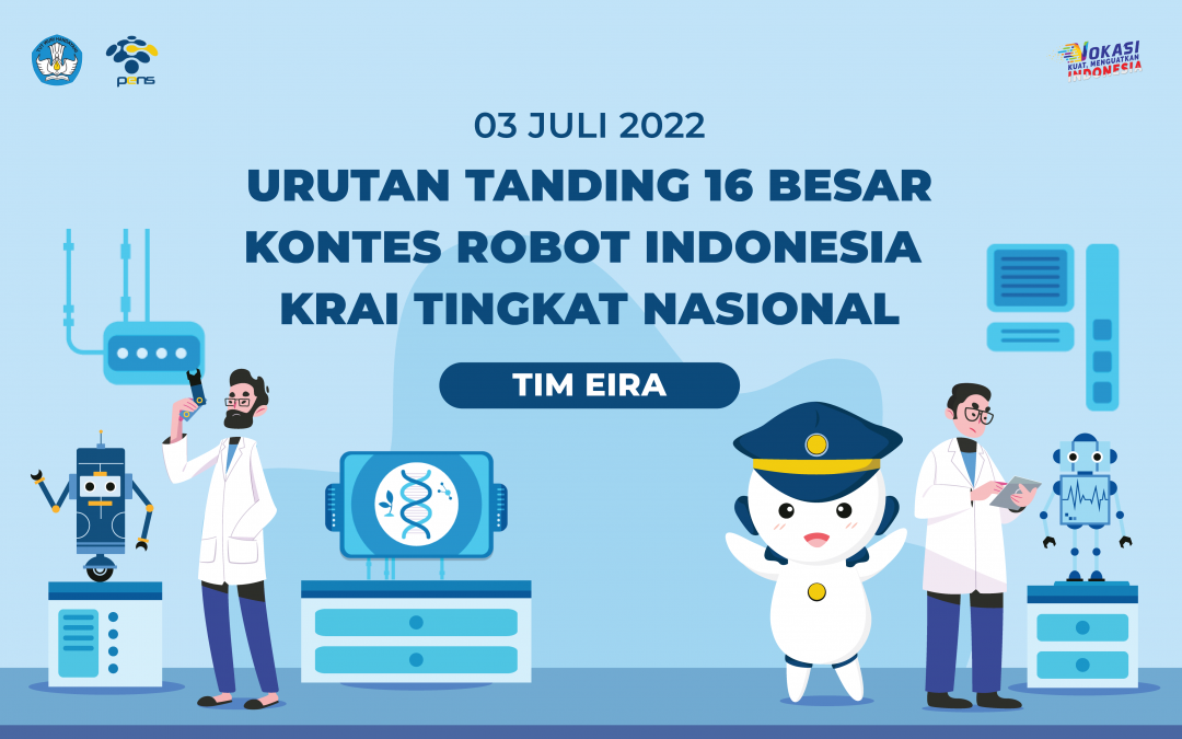 Drawing Urutan Penampilan cabang Kontes Robot Abu Indonesia (KRAI) babak 16 besar