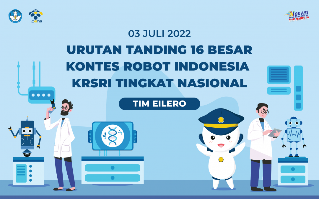 Drawing Urutan Penampilan cabang Kontes Robot SAR Indonesia (KRSRI) babak 16 besar