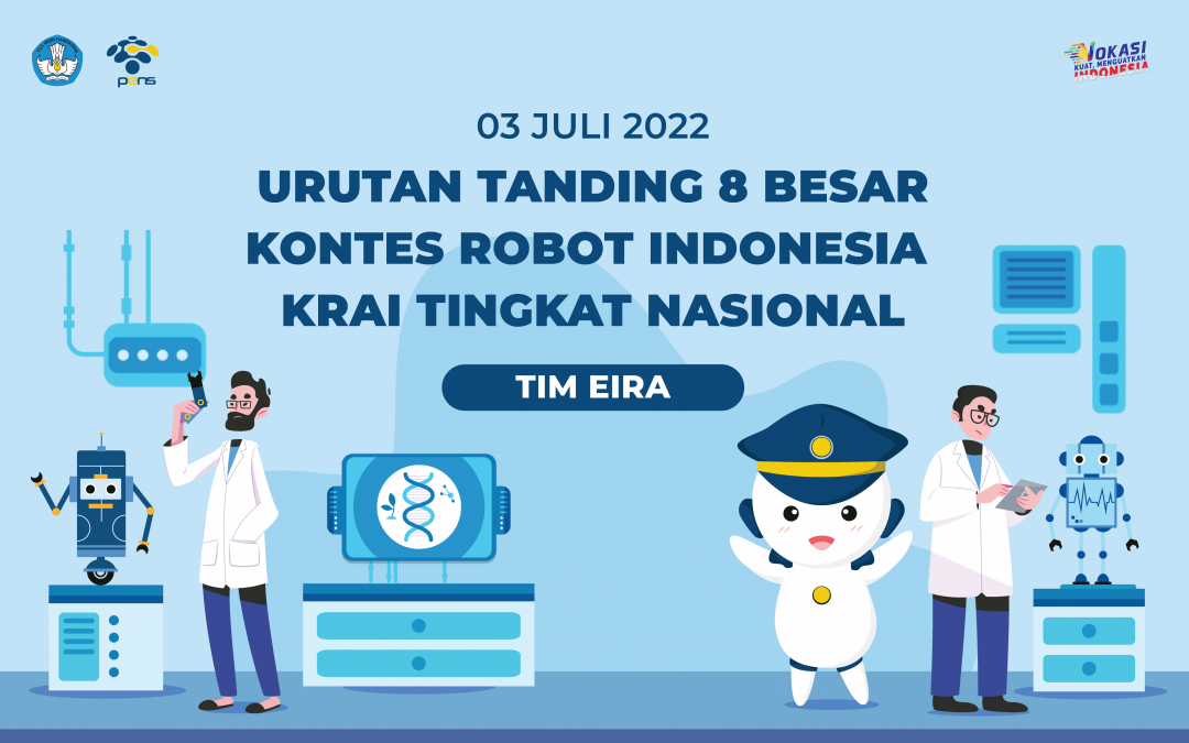 Drawing Urutan Penampilan cabang Kontes Robot Abu Indonesia (KRAI) babak 8 besar
