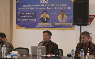 Guna Membuat Inisiasi Kerjasama dan Sosialisasi Fasilitas PPBR, PENS Sky Venture Helat  Workshop Bersama BRIN