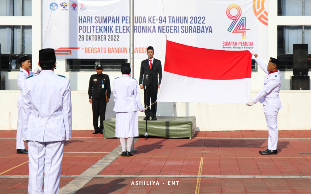 PENS Gelar Upacara Bendera Peringatan Hari Sumpah Pemuda Ke-94, Sebagai Bentuk Refleksi Sejarah