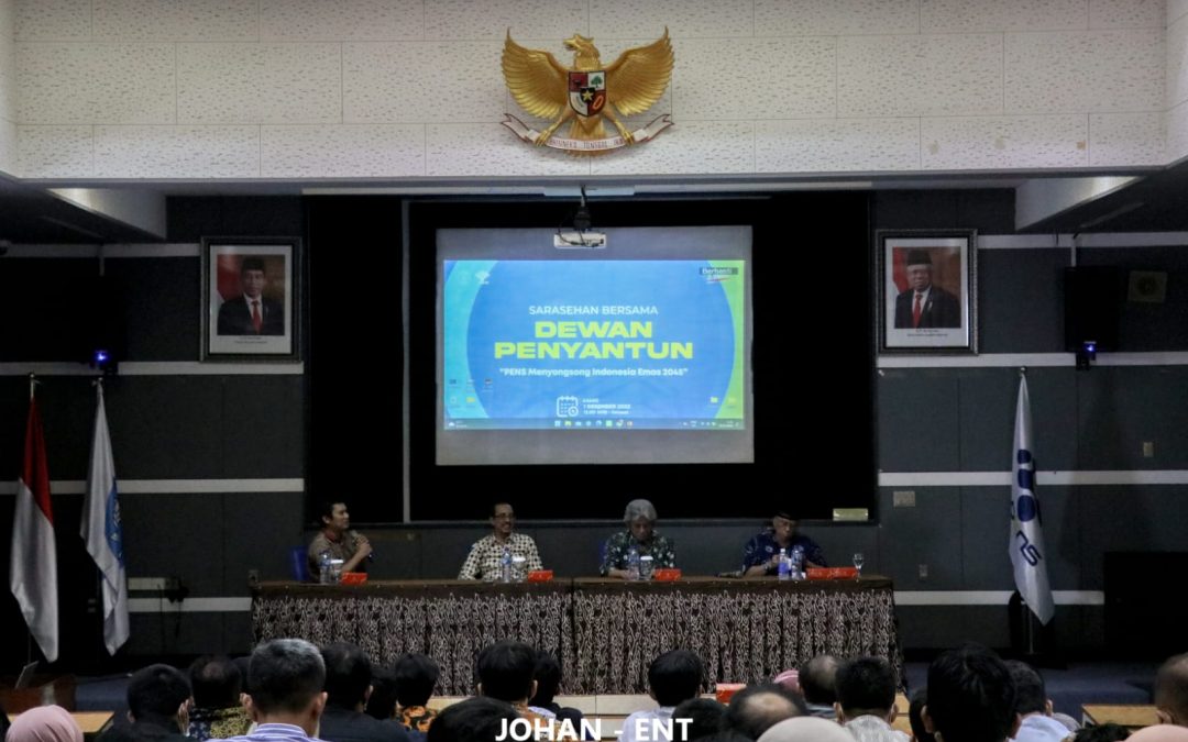 Sarasehan Bersama Dewan Penyantun: Persiapkan PENS Menyongsong Indonesia Emas 2045