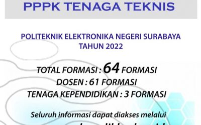 Informasi PPPK Tahun 2022 Politeknik Elektronika Negeri Surabaya