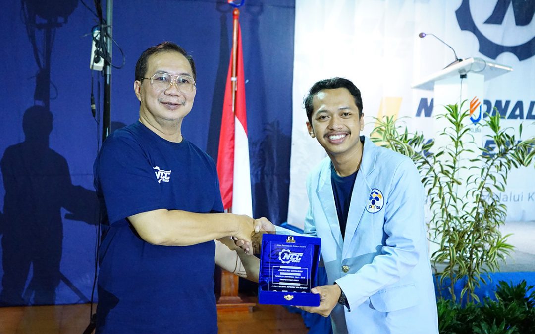 Mahasiswa PENS Sukses Taklukkan Juara 1 di National CAD CAM Competition 2022