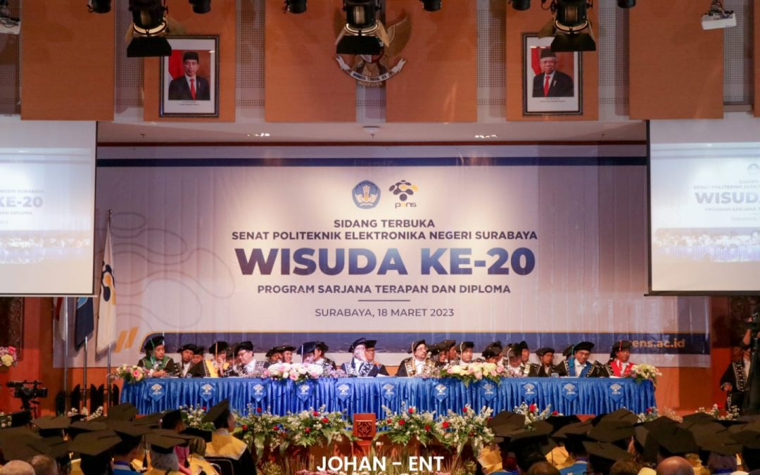 Wisuda ke-20: PENS Kukuhkan 141 Wisudawan Jenjang Sarjana Terapan dan Program Diploma