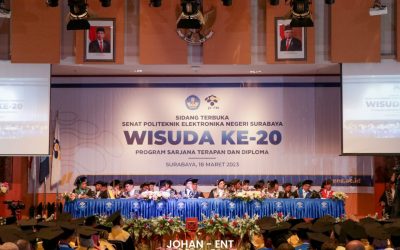 Wisuda ke-20: PENS Kukuhkan 141 Wisudawan Jenjang Sarjana Terapan dan Program Diploma