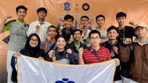 Sebelas Atlet Taekwondo PENS Sukses Borong Medali Kejuaraan Kota Surabaya 2023