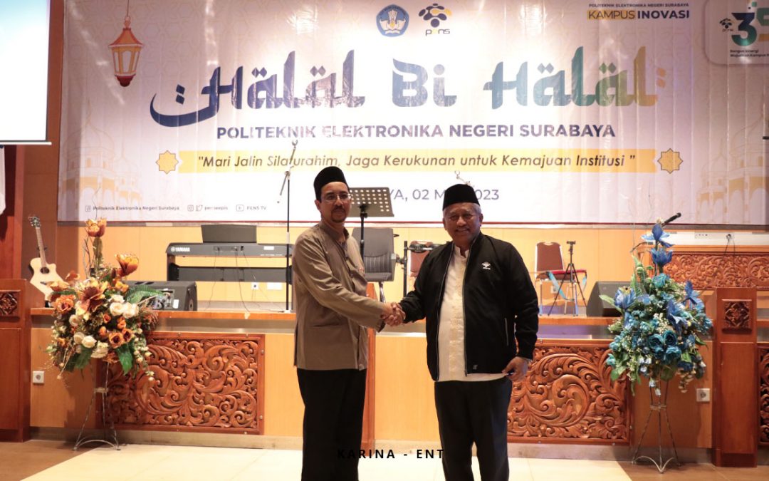 Ajak Pererat Silaturahmi untuk Kerukunan dan Kemajuan Institusi, PENS Langsungkan Halalbihalal 2023