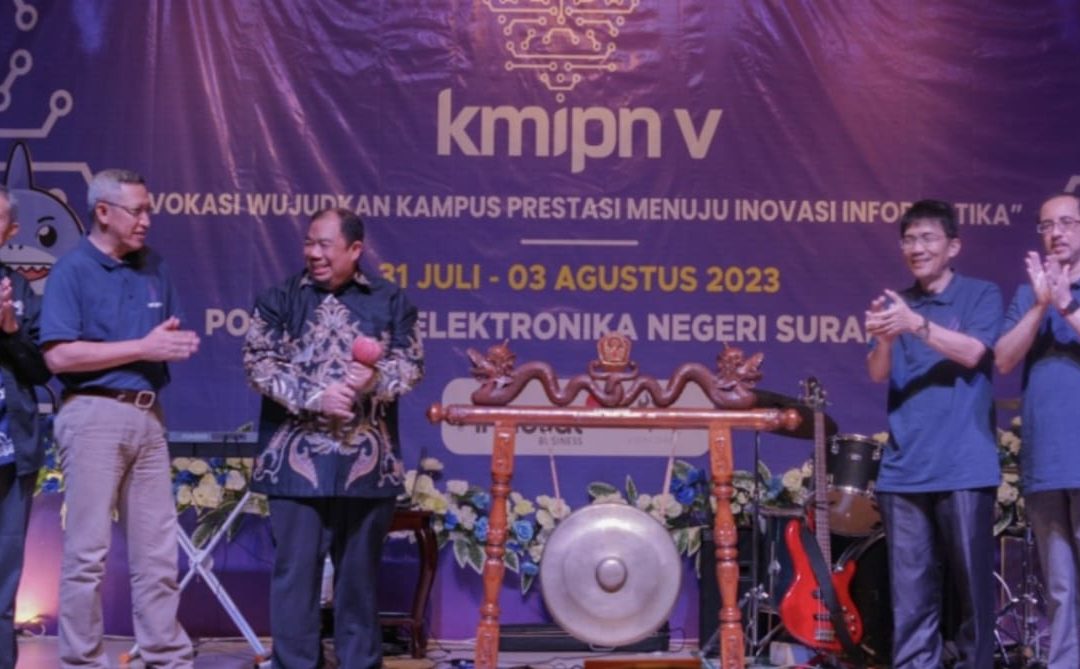 Usung Tema Vokasi Wujudkan Kampus Prestasi Menuju Inovasi Informatika, PENS Sukses Tuanrumahi KMIPN V 2023