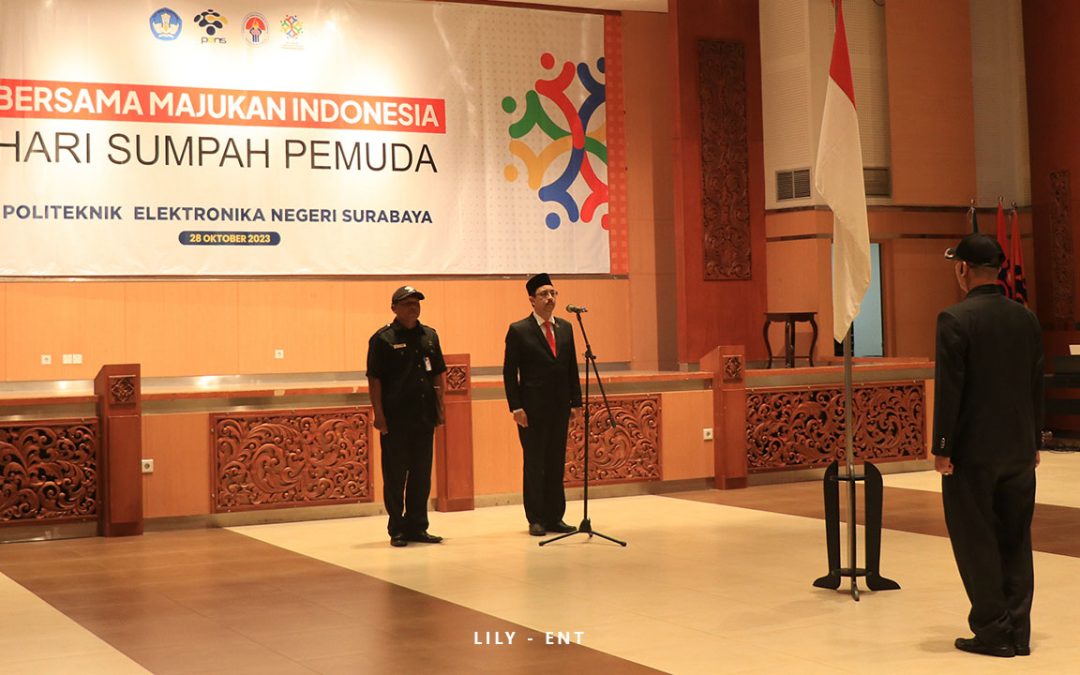 Bentuk Semangat Persatuan, PENS Gelar Upacara Bendera Peringatan Sumpah Pemuda ke-95